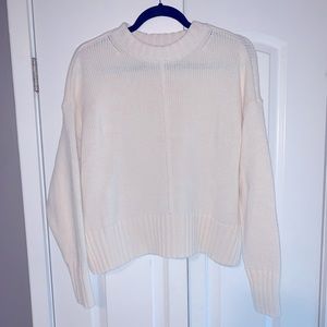 White Knit Sweater